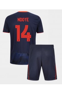 Fotbalové Dres Nottingham Forest Dan Ndoye #14 Dětské Třetí Oblečení 2025-26 Krátký Rukáv (+ trenýrky)